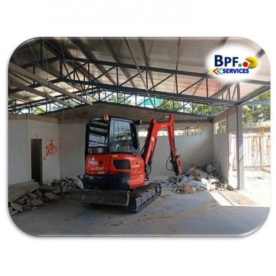 ให้บริการเช่ารถแบคโฮ เล็ก - เช่ารถแบคโฮ ระยอง บี พี เอฟ เซอร์วิส