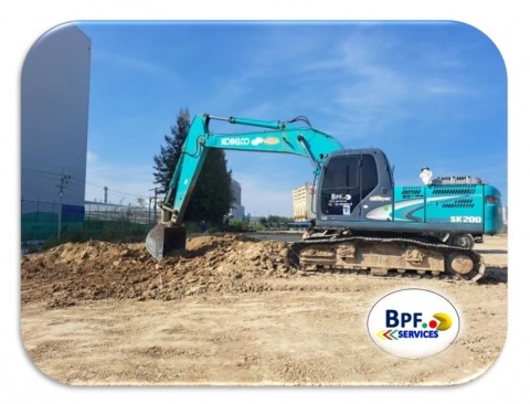 รถแบคโฮรับจ้าง ปรับพื้นที่ ระยอง